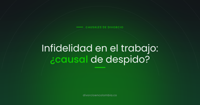Infidelidad en el trabajo: ¿causal de despido?